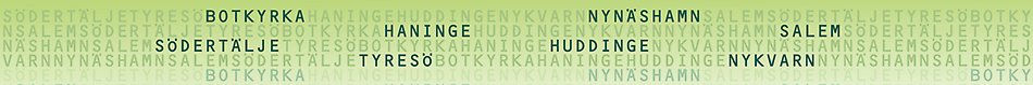 Södertörnskommunernas logotype, grön