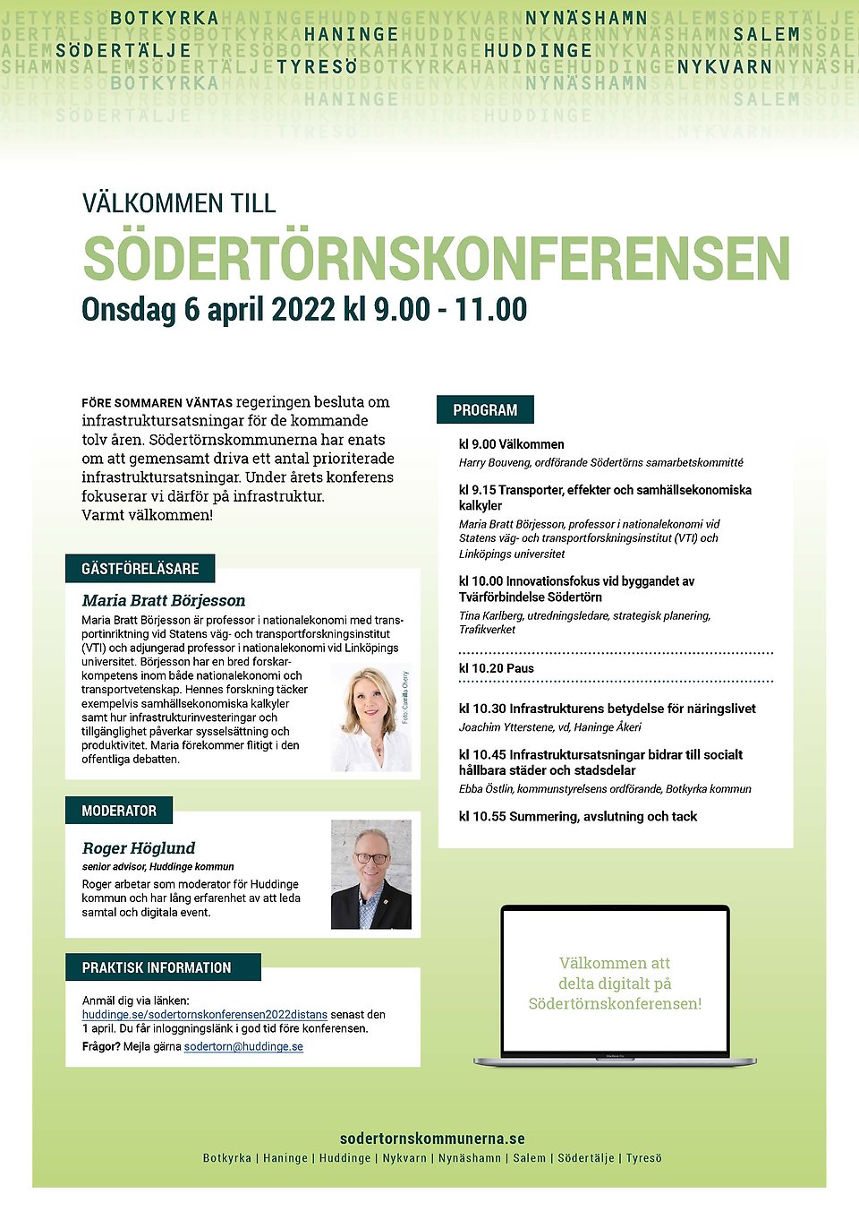 Inbjudan till Södertörnskonferensen 2022